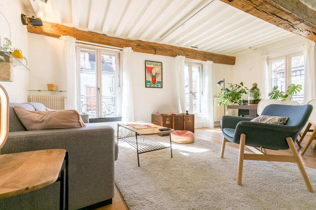 Le Rousseau Charme Et Authenticite- Srloc Apartman Dijon Kültér fotó
